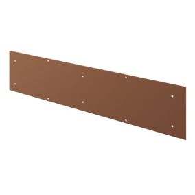 GoodHome Caraway Innovo Satin Copper effect Dishwasher fake drawer rail