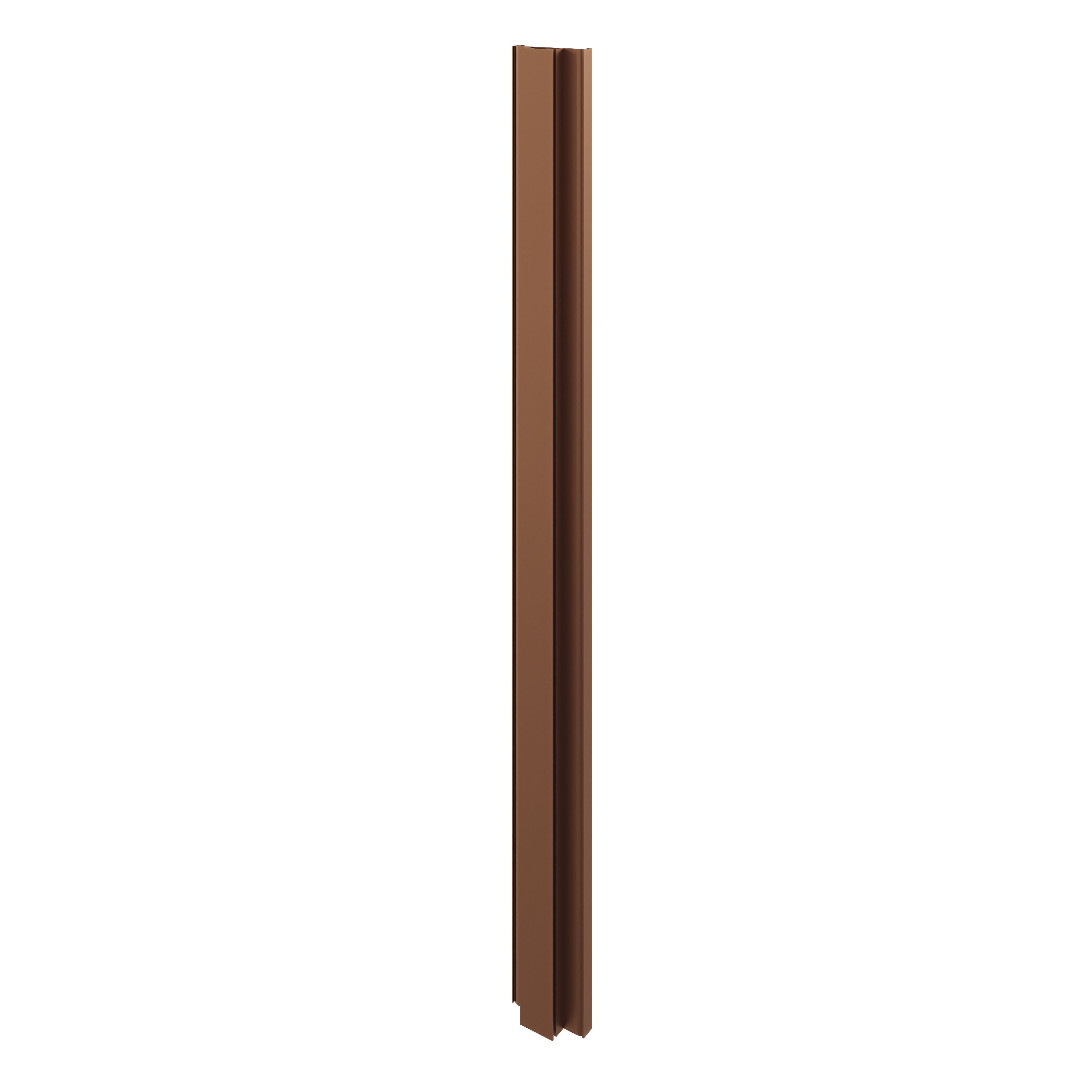 GoodHome Caraway Innovo Satin Copper effect Middle larder rail