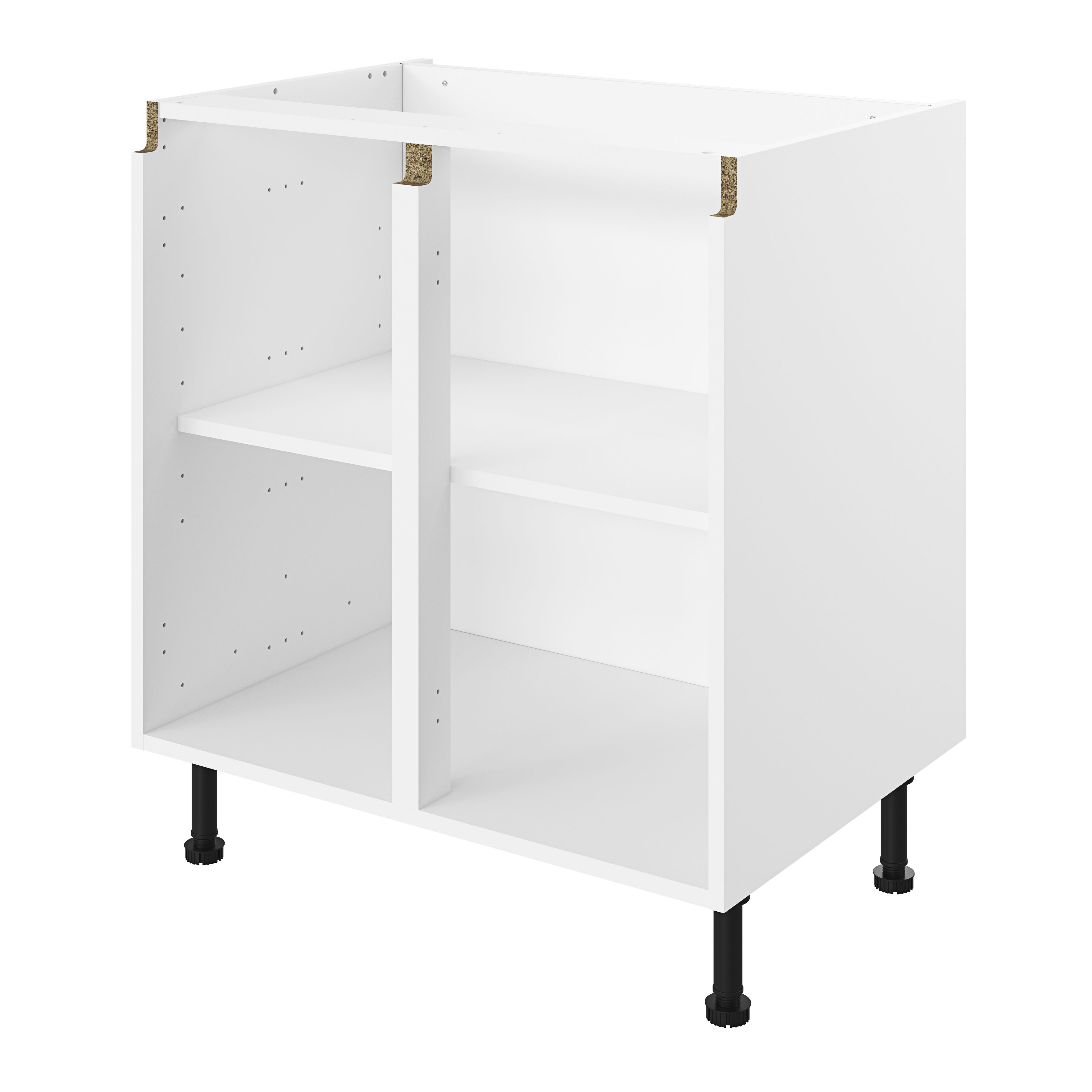 GoodHome Caraway Innovo White Base (W)800mm Tradepoint