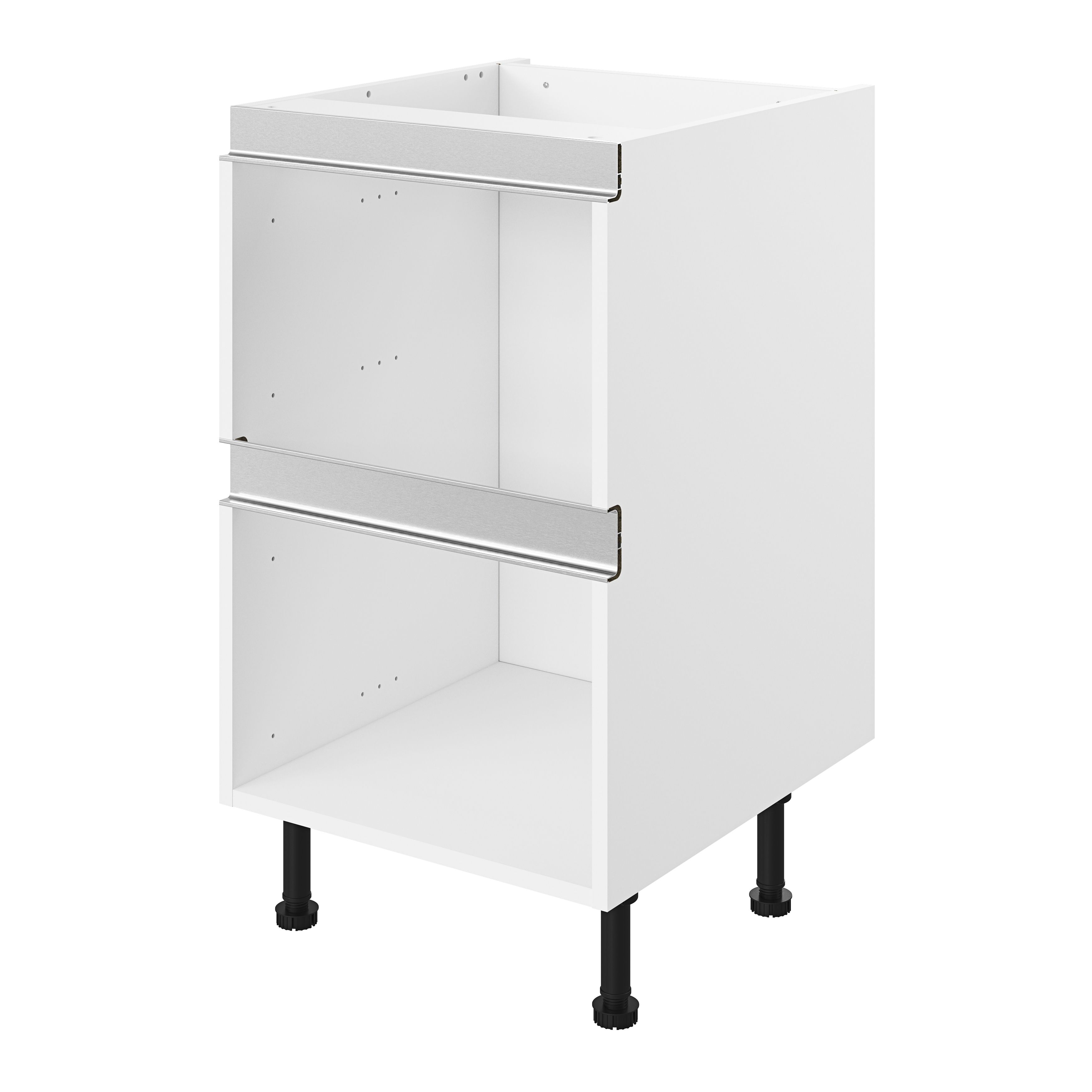 GoodHome Caraway Innovo White Drawer Base unit W 500mm Tradepoint