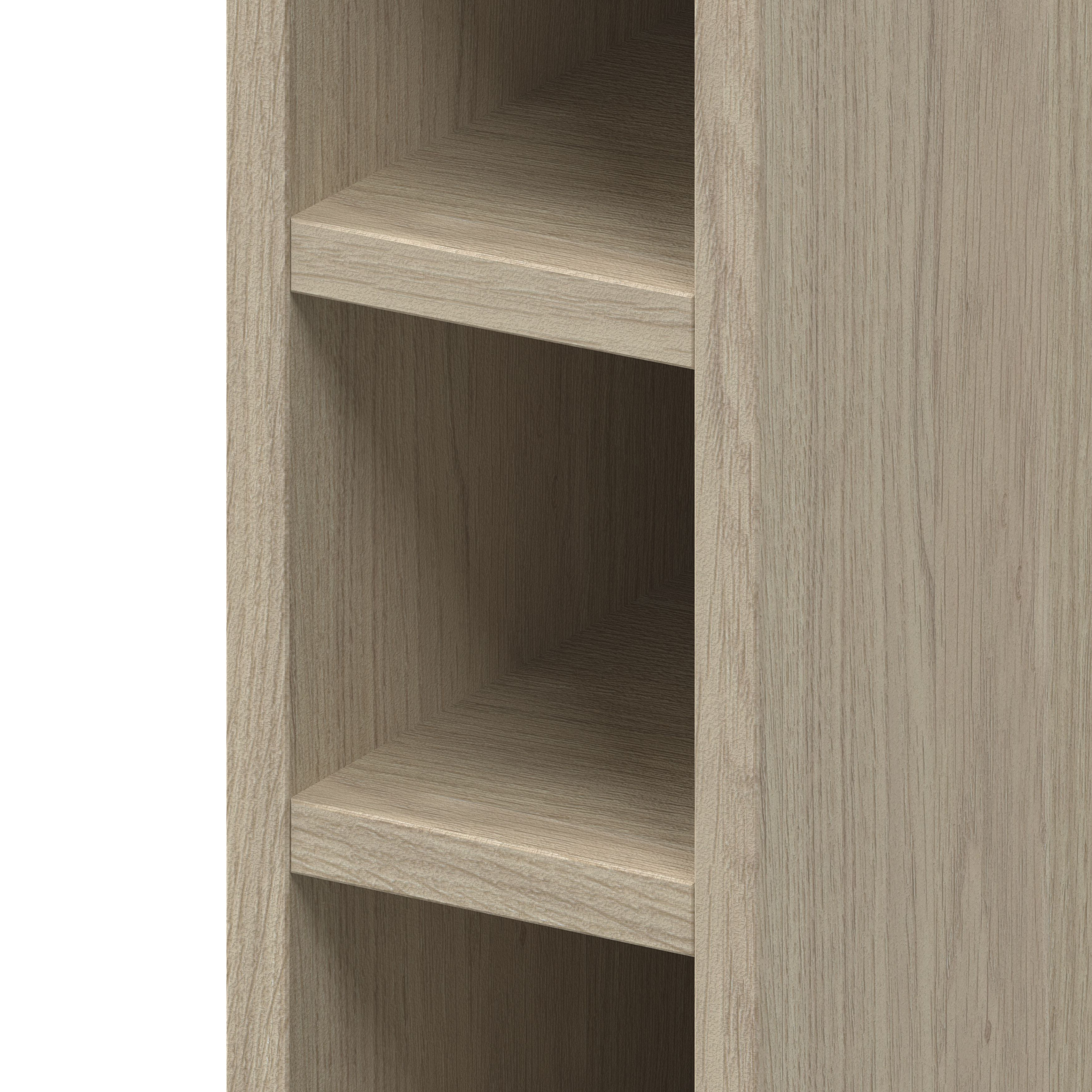 GoodHome Caraway Matt Oak effect Wine rack, (H)720mm (W)150mm