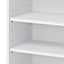 GoodHome Caraway Matt White Standard Wall cabinet, (W)1000mm (D)320mm