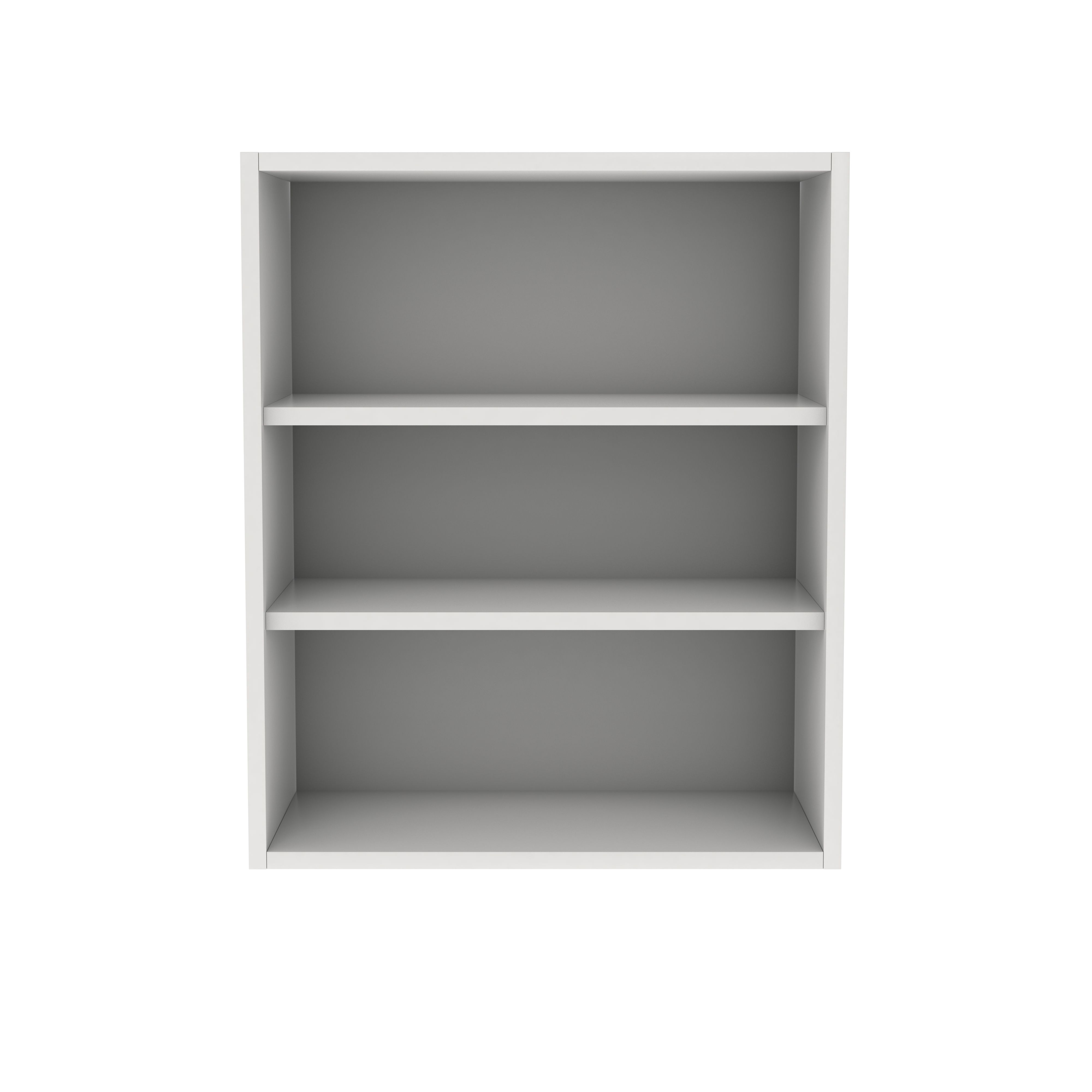 GoodHome Caraway Matt White Standard Wall cabinet, (W)600mm (D)320mm