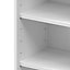 GoodHome Caraway Matt White Tall Wall cabinet, (W)1000mm (D)320mm