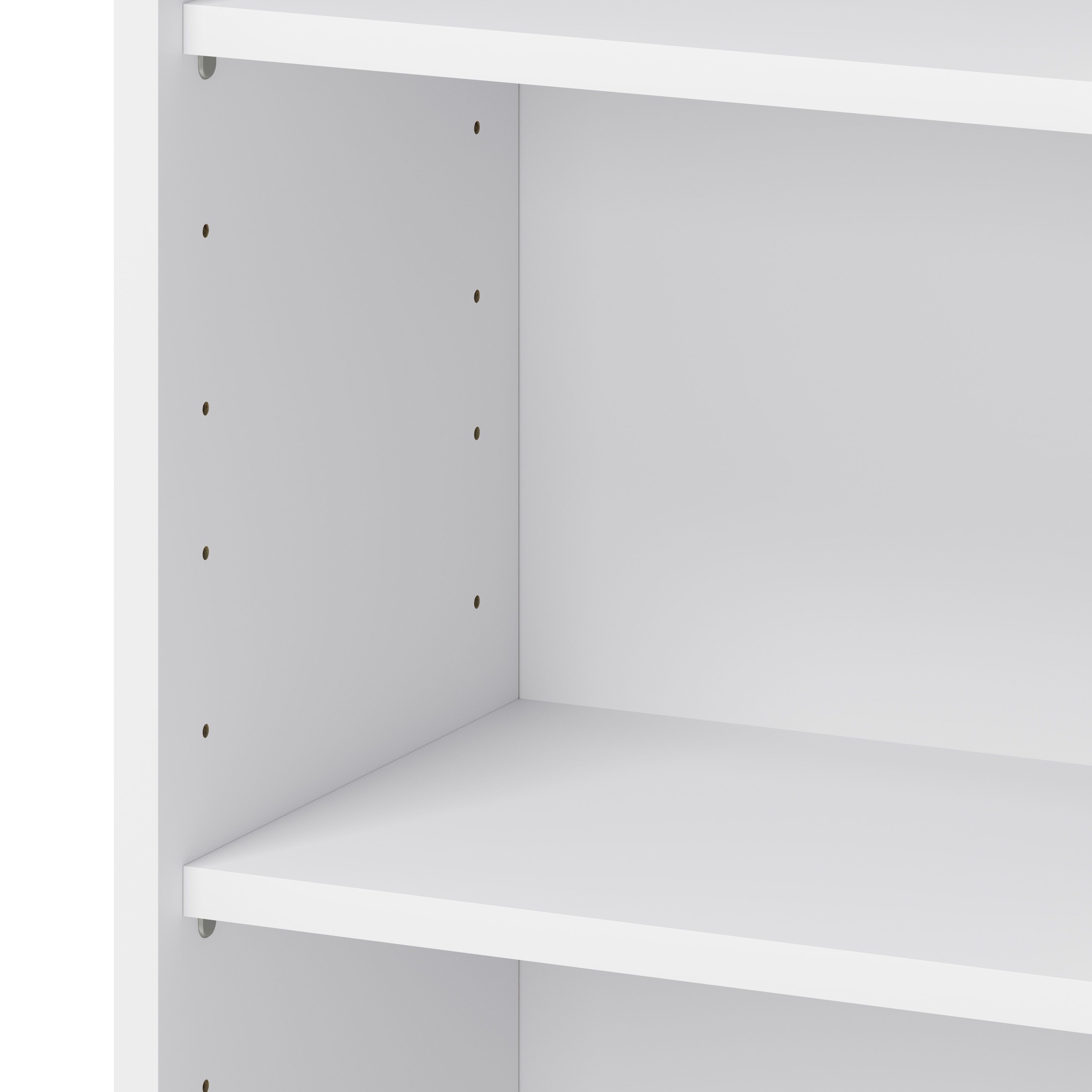 GoodHome Caraway Matt White Tall Wall cabinet, (W)400mm (D)320mm