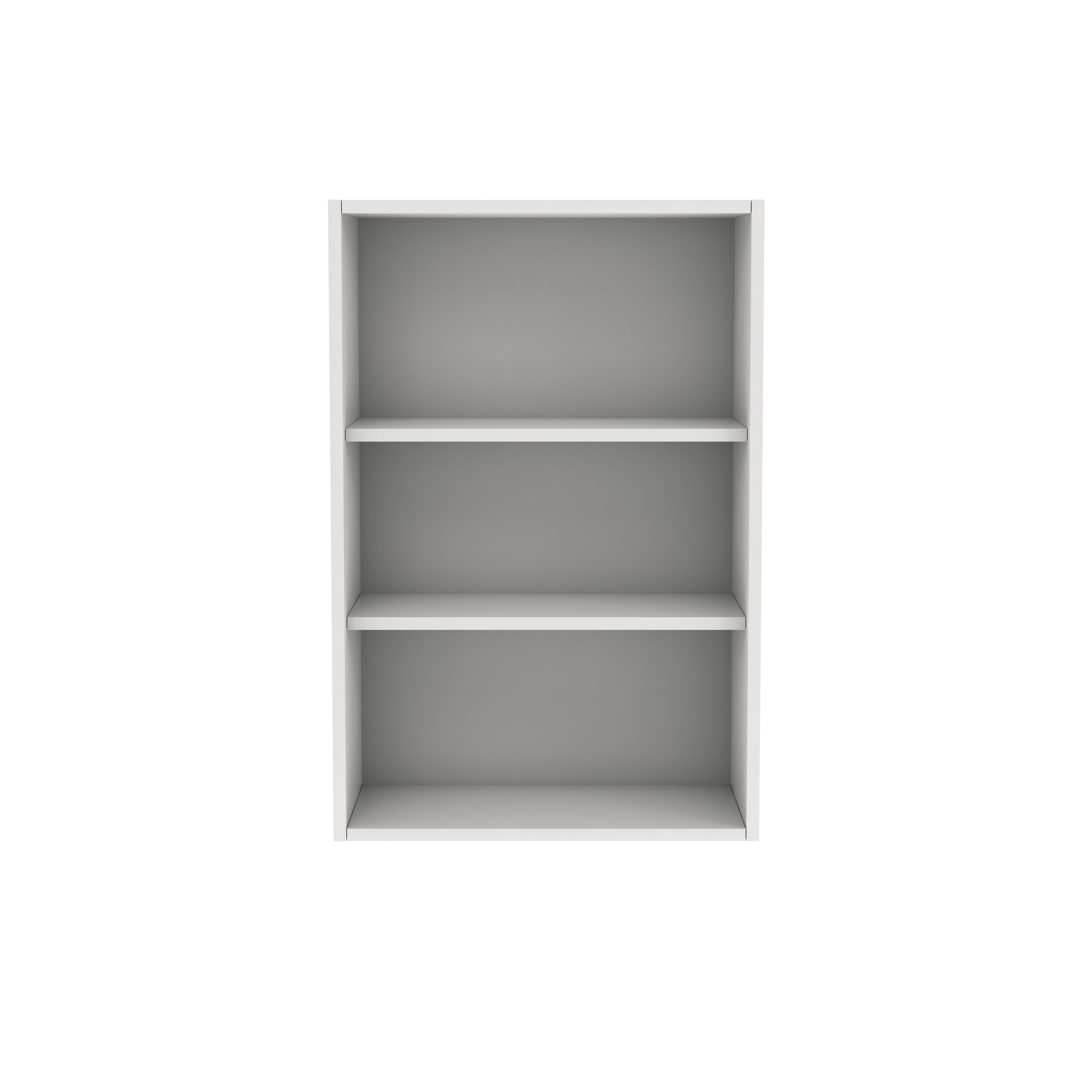 GoodHome Caraway Matt White Tall Wall cabinet, (W)600mm (D)320mm