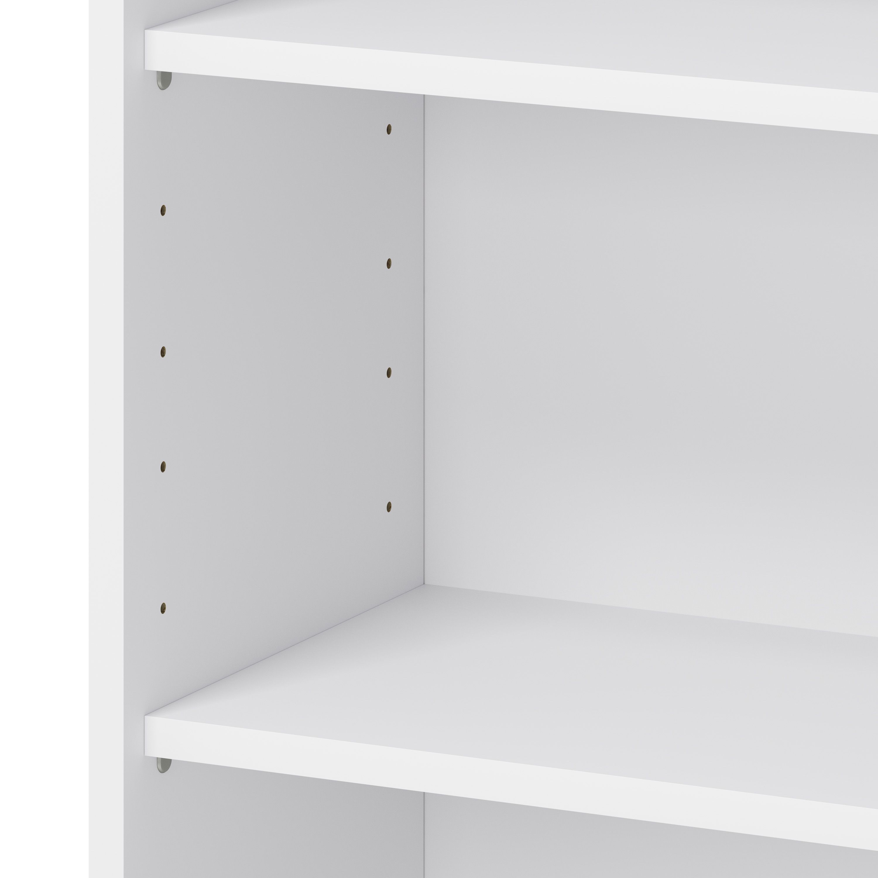 GoodHome Caraway Matt White Tall Wall cabinet, (W)600mm (D)320mm