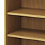 GoodHome Caraway Oak effect Standard wall cabinet, (W)500mm (D)320mm