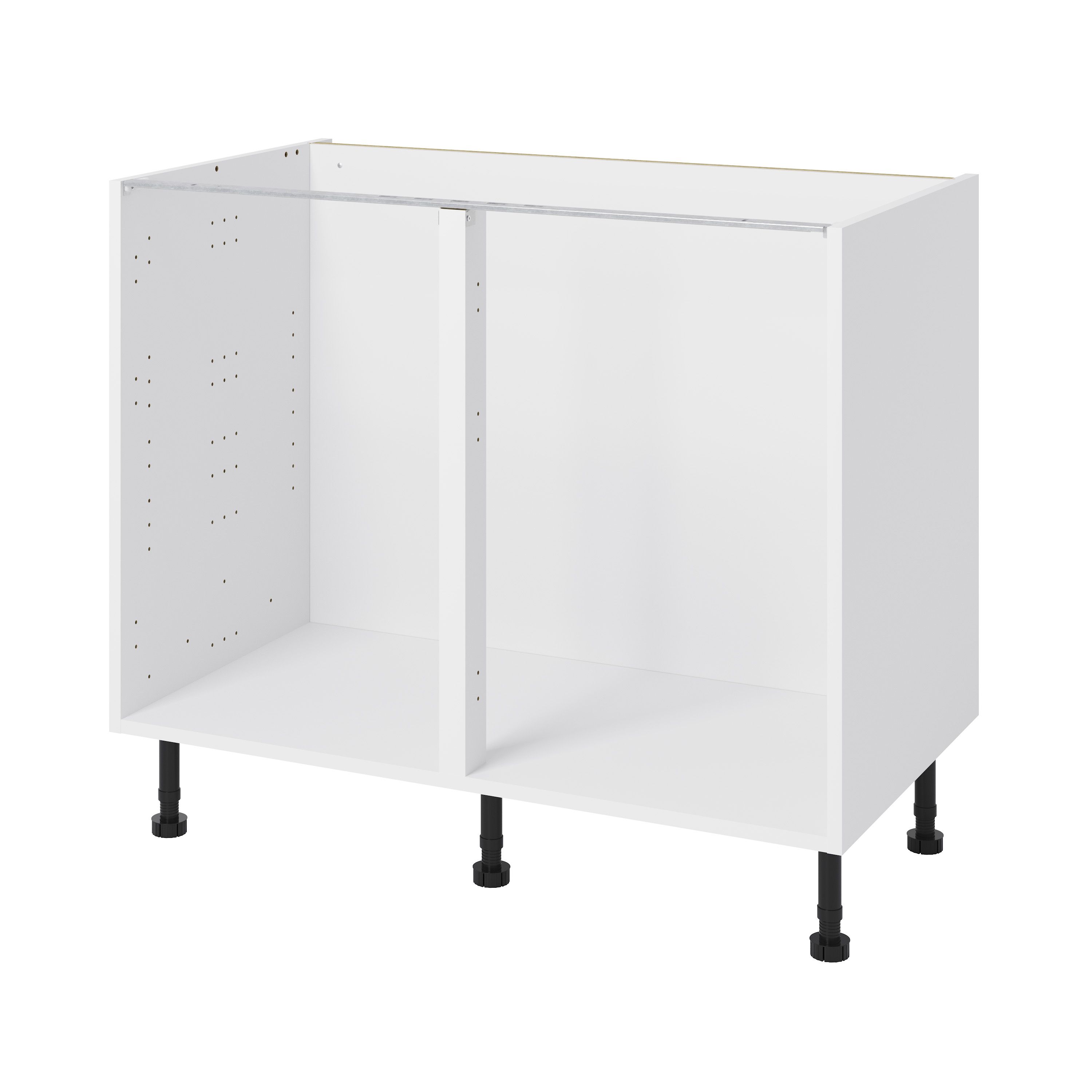 GoodHome Caraway White Base unit, (W)1000mm