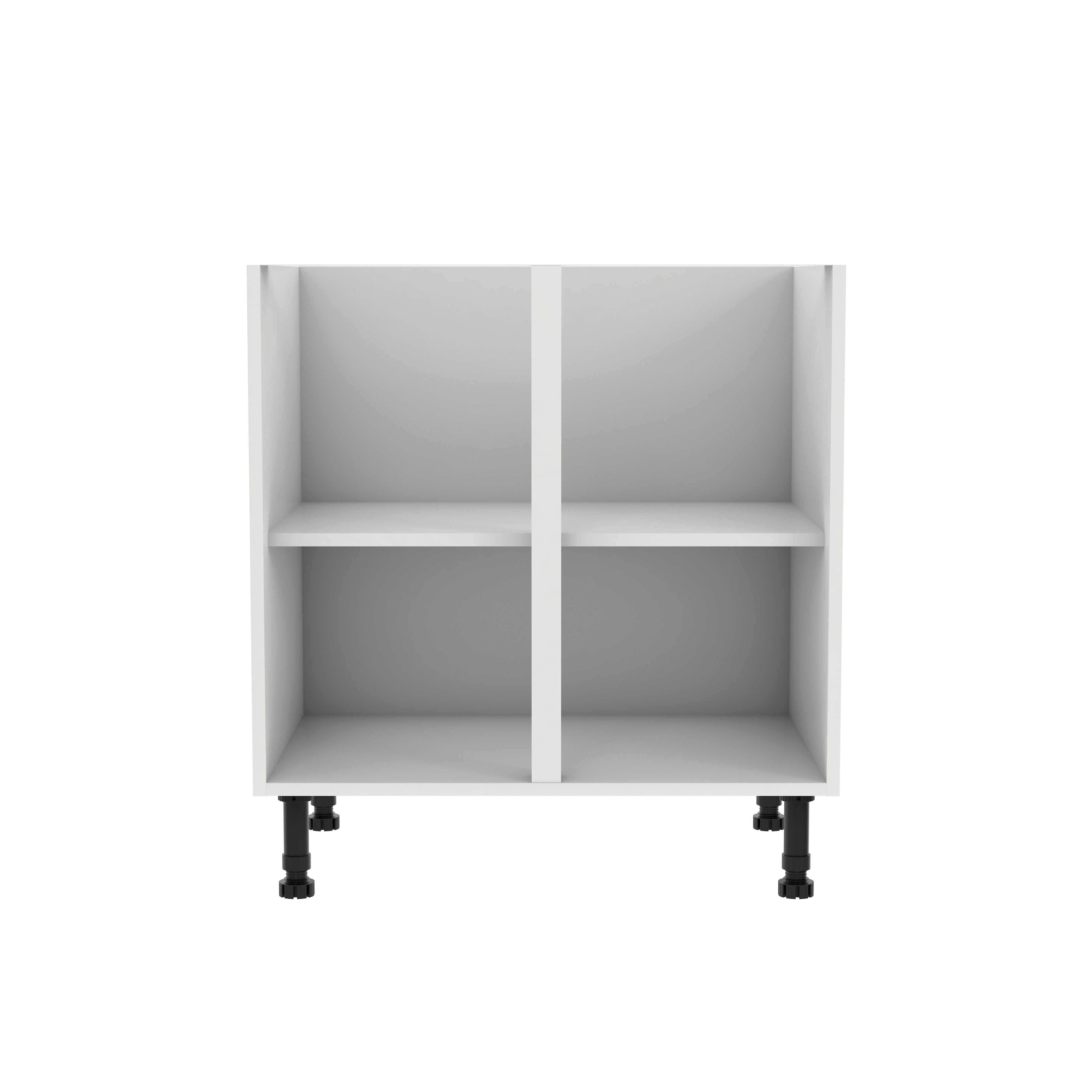 GoodHome Caraway White Base unit, (W)800mm