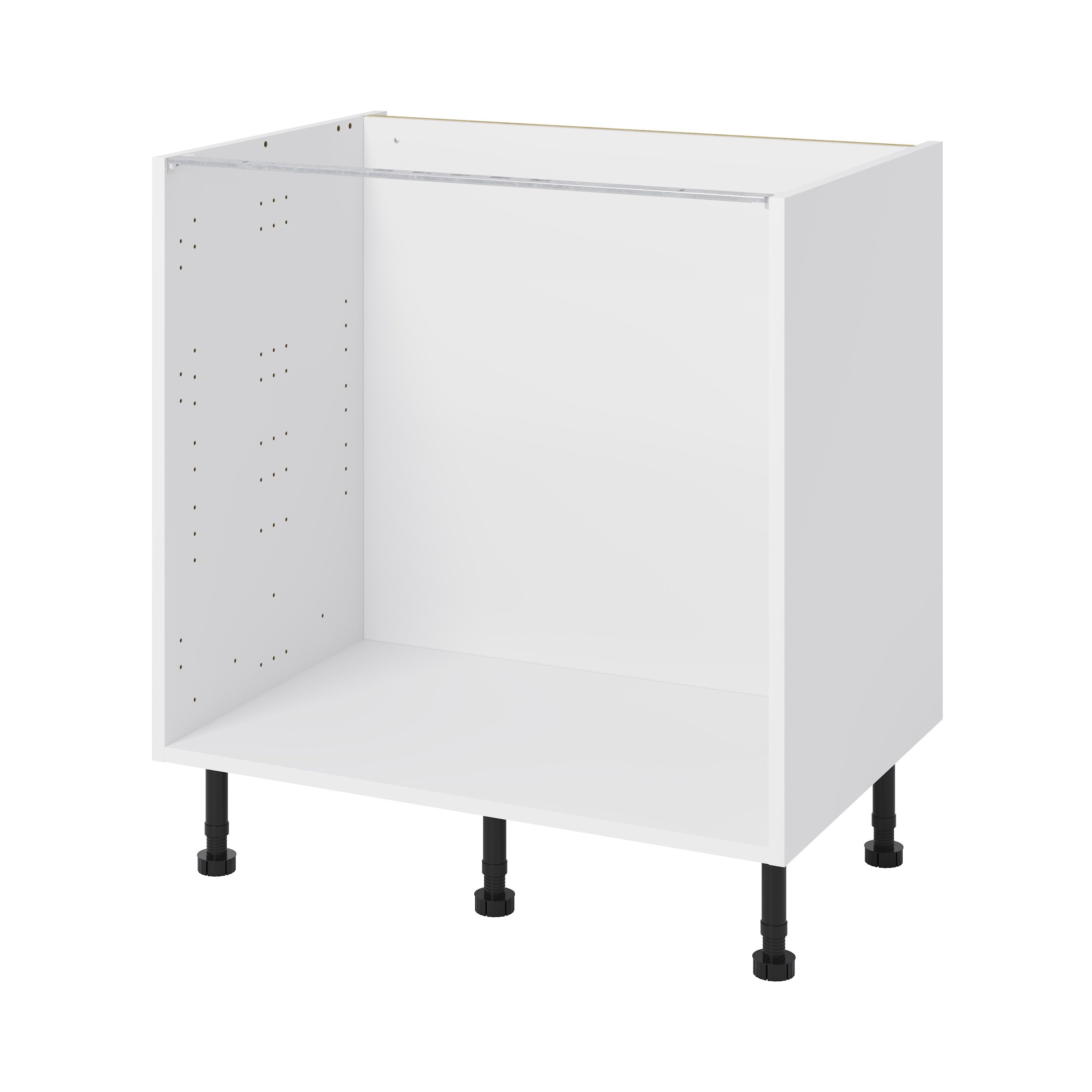 GoodHome Caraway White Base unit, (W)800mm