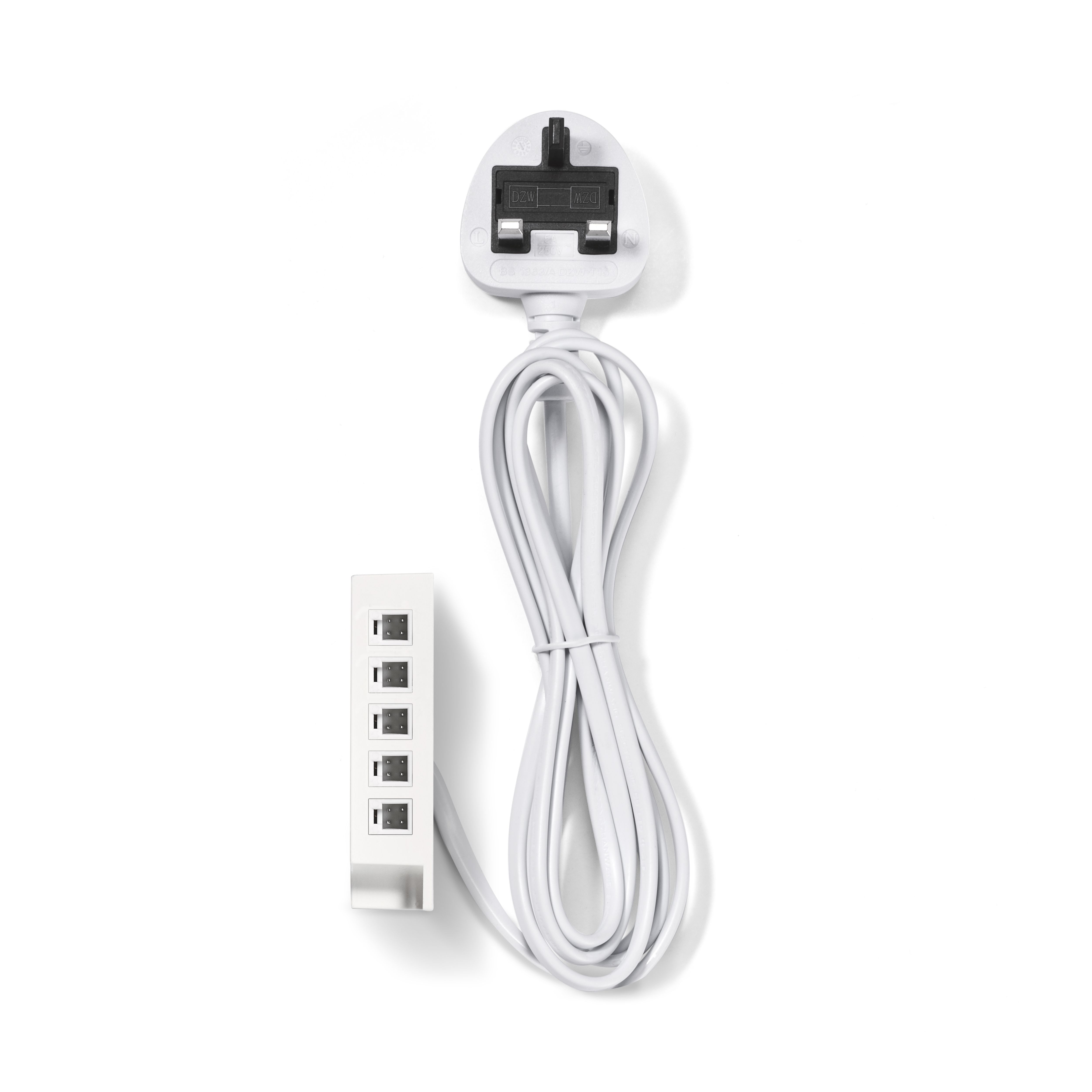 GoodHome Caraway White Mains-powered LED Cool white & warm white Under cabinet light IP20 (L)319mm (W)264mm