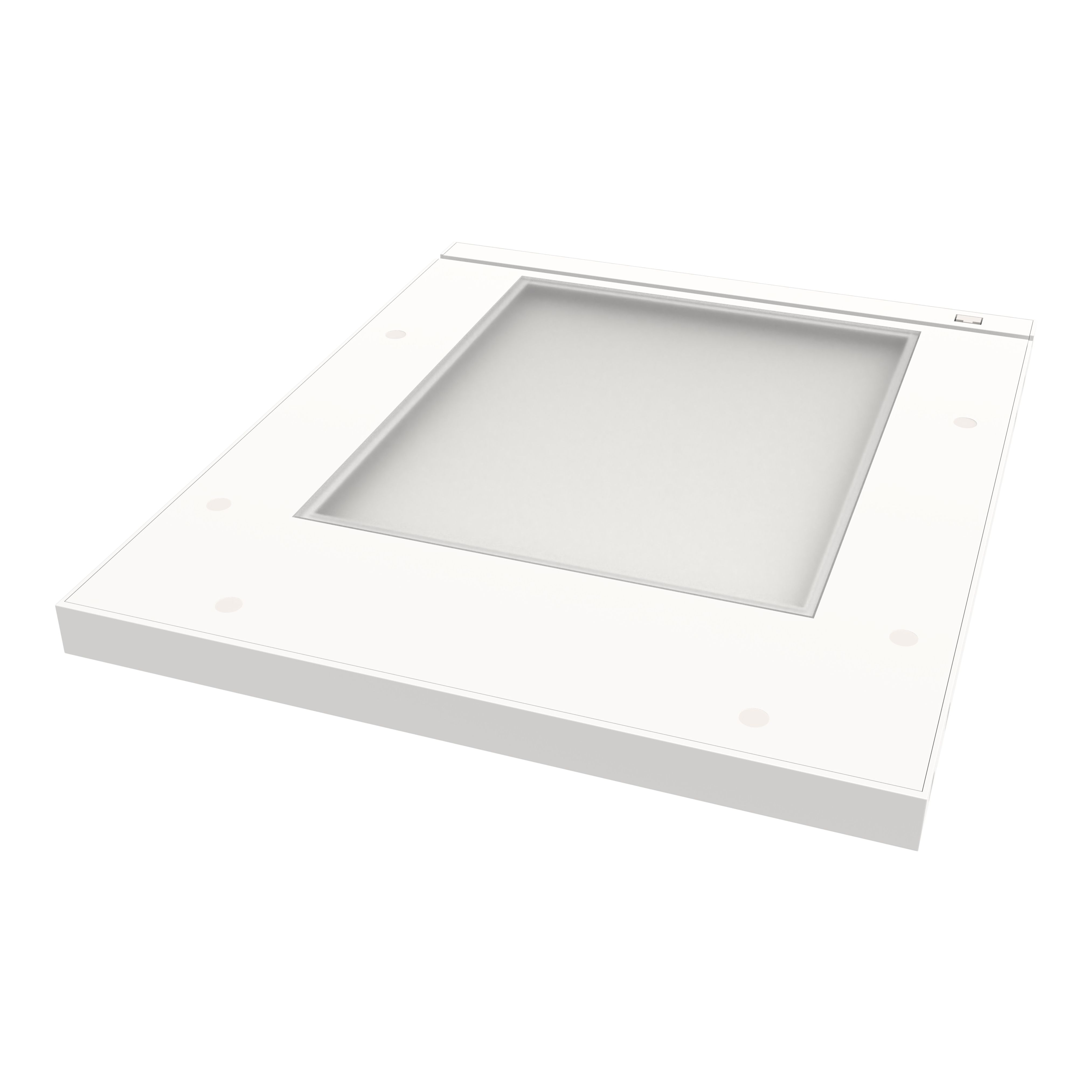 GoodHome Caraway White Mains-powered LED Cool white & warm white Under cabinet light IP20 (L)319mm (W)264mm