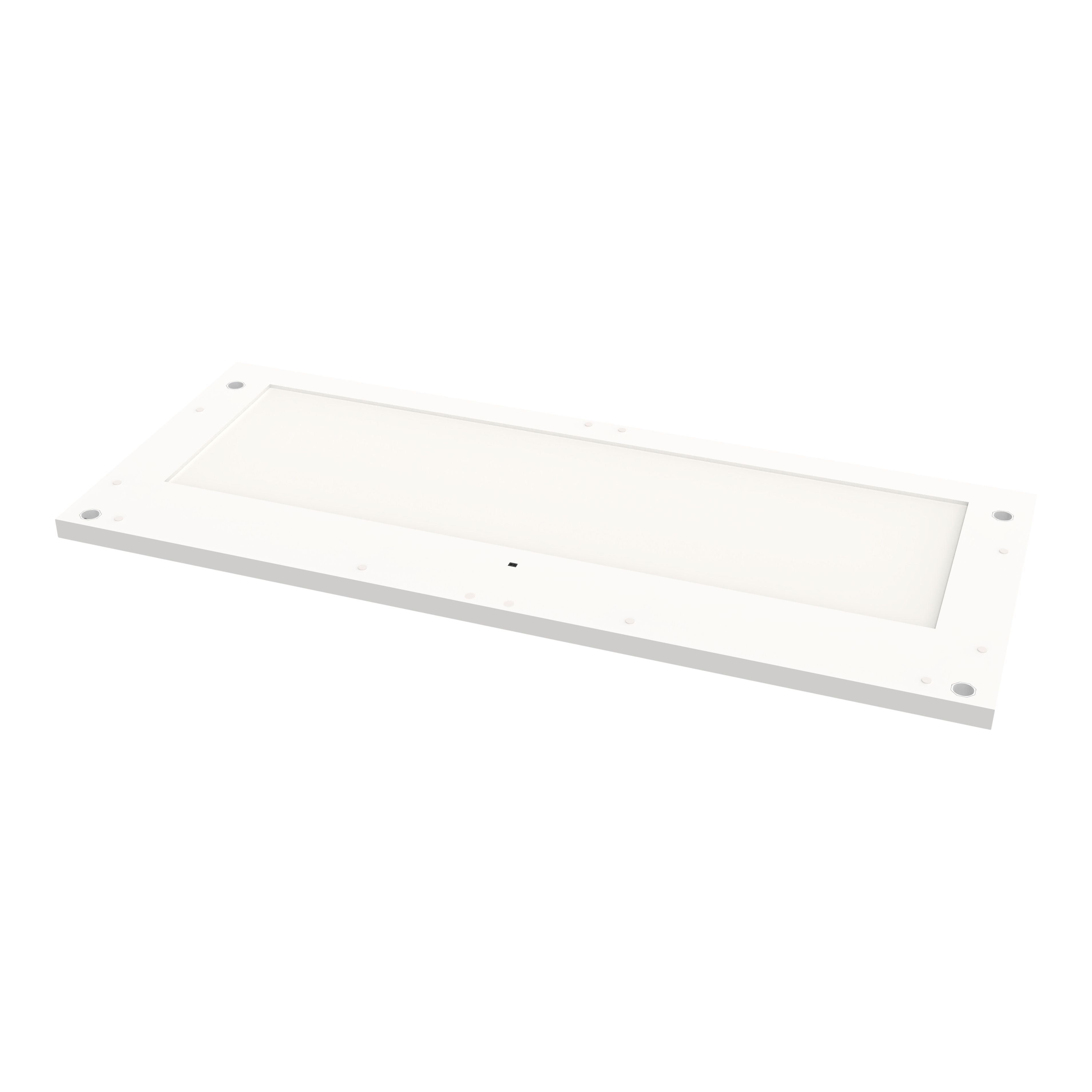 GoodHome Caraway White Mains-powered LED Cool white & warm white Under cabinet light IP20 (L)319mm (W)764mm