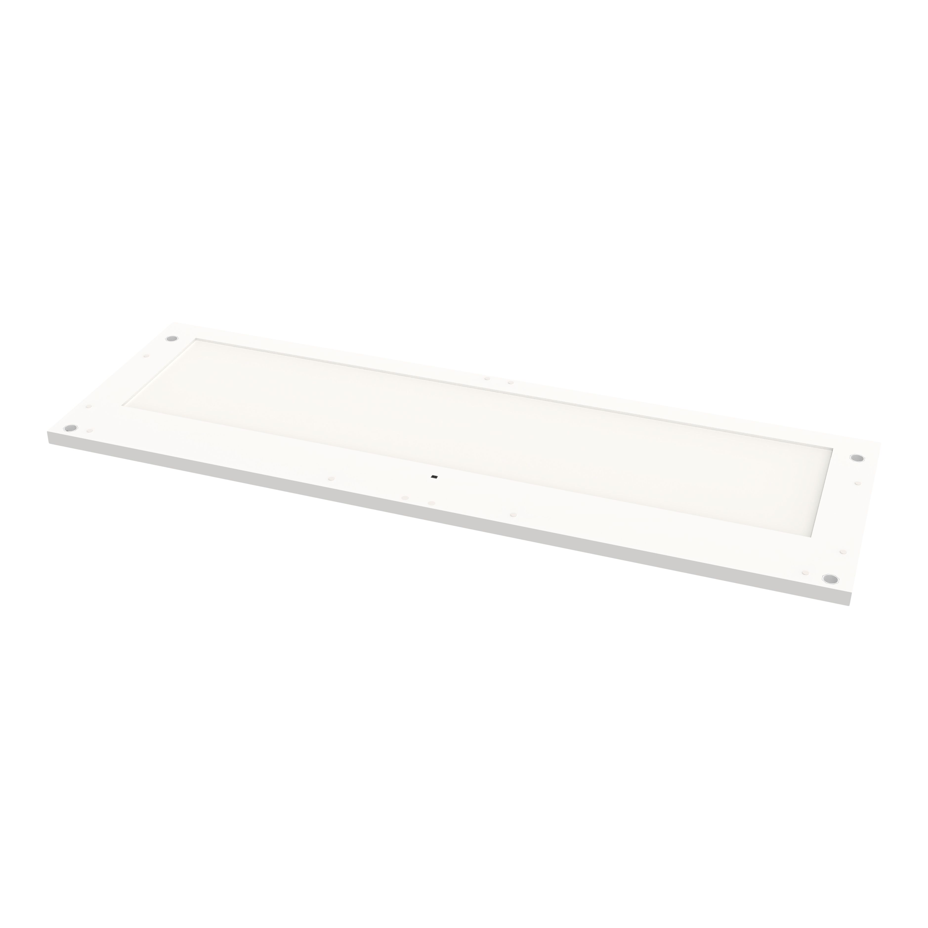 GoodHome Caraway White Mains-powered LED Cool white & warm white Under cabinet light IP20 (L)319mm (W)964mm