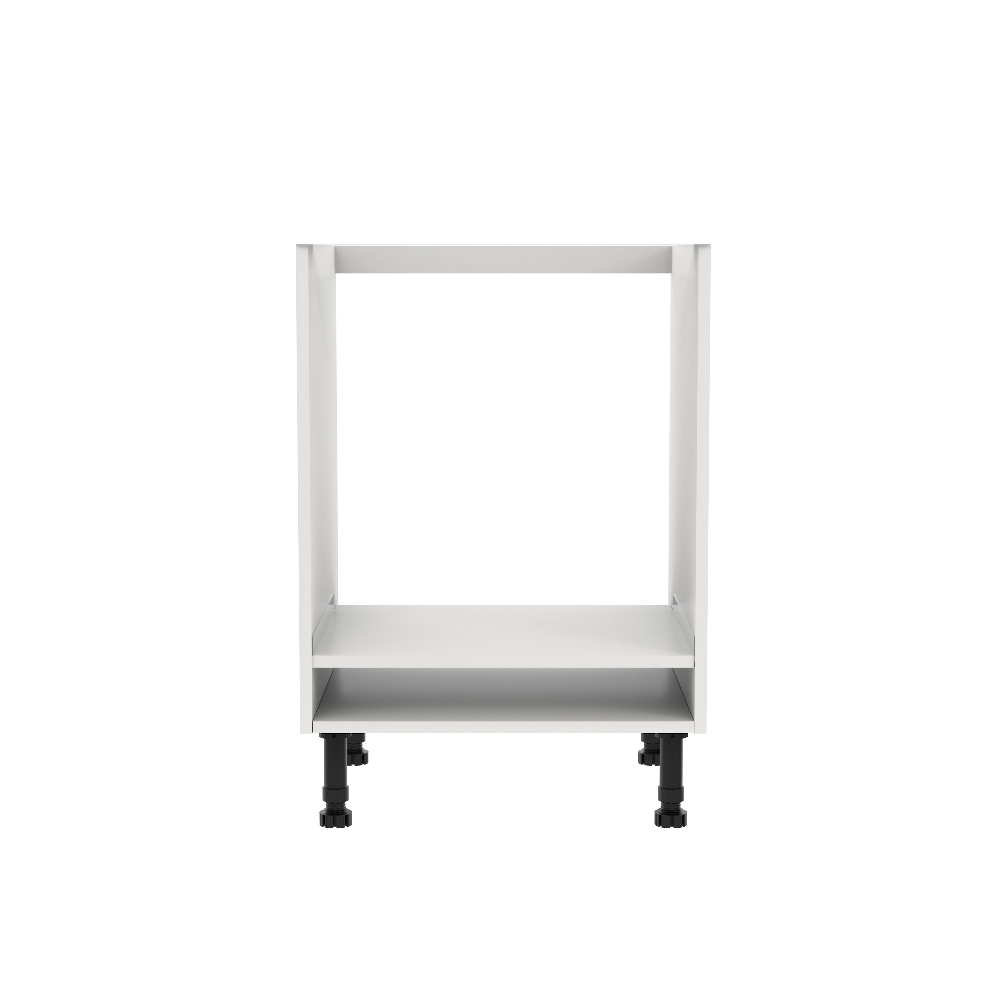 GoodHome Caraway White Oven housing Base unit, (W)600mm