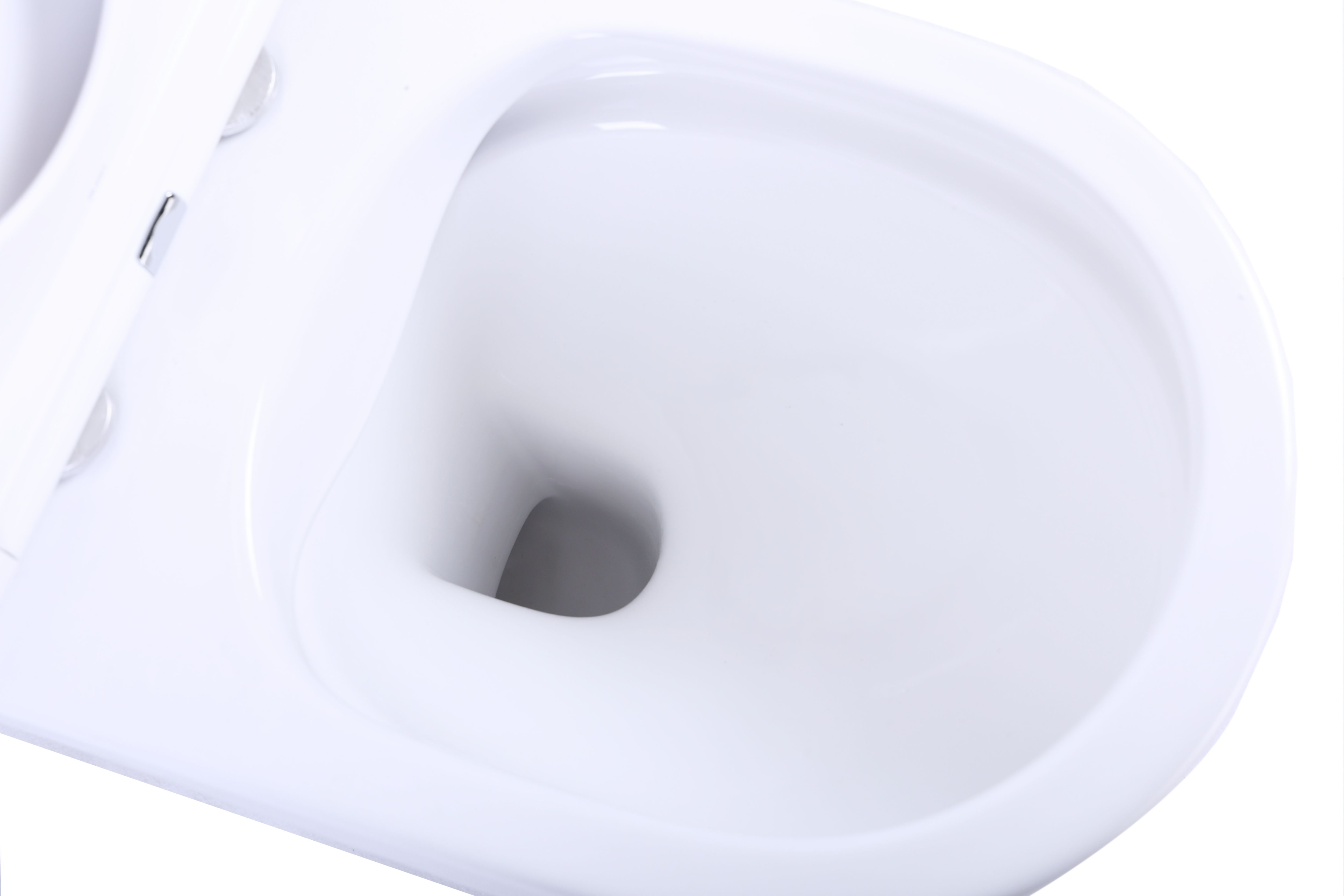 GoodHome Cavally White Close-coupled Toilet, basin & tap pack