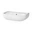 GoodHome Cavally White Round Wall-mounted Cloakroom Basin (W)56cm