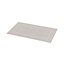 GoodHome Cellna Stone grey Cotton Bath mat (L)1200mm (W)700mm