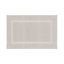 GoodHome Cellna Stone grey Cotton Bath mat (L)800mm (W)500mm