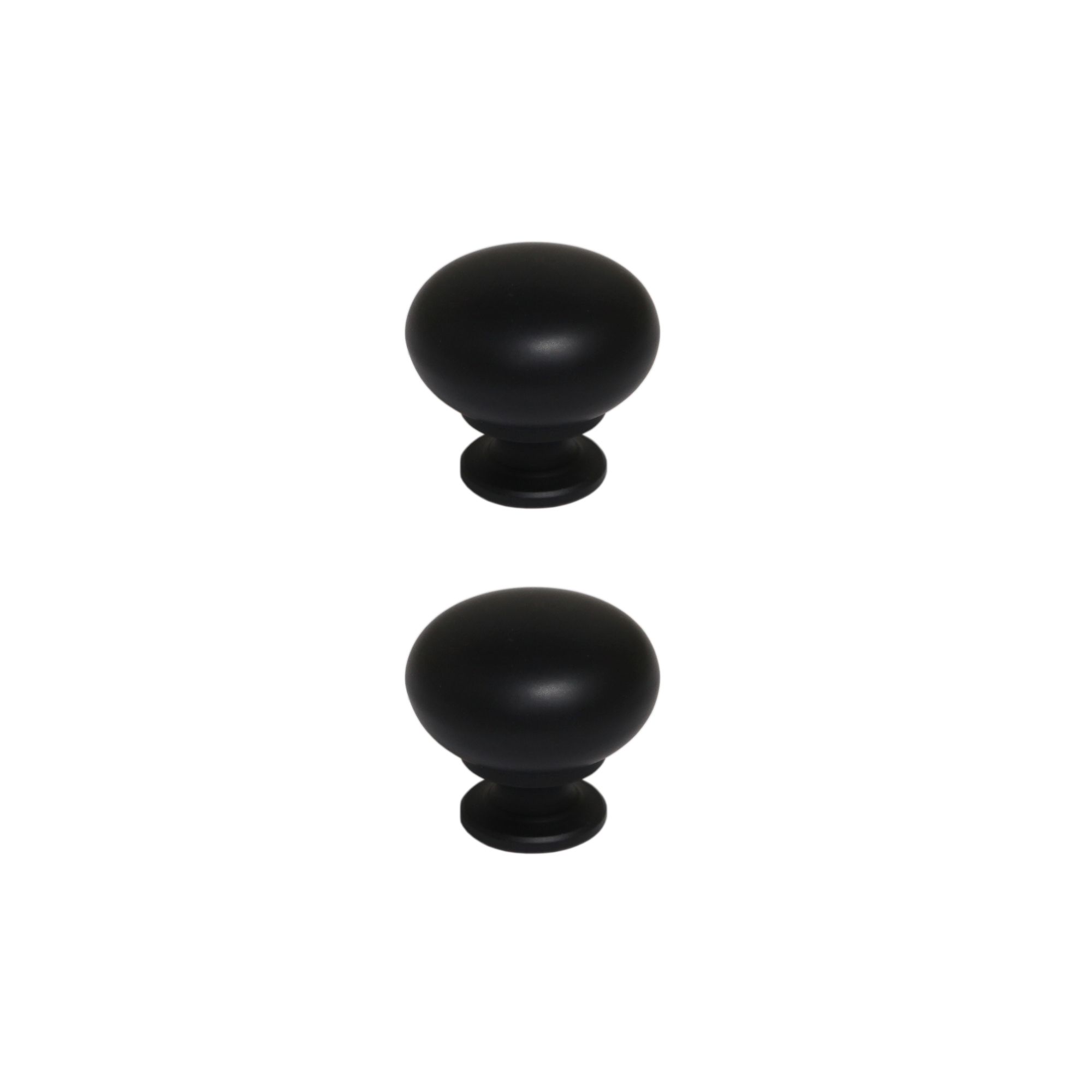 GoodHome Chervil Matt Black Kitchen cabinets Pull handle (L)3.2cm