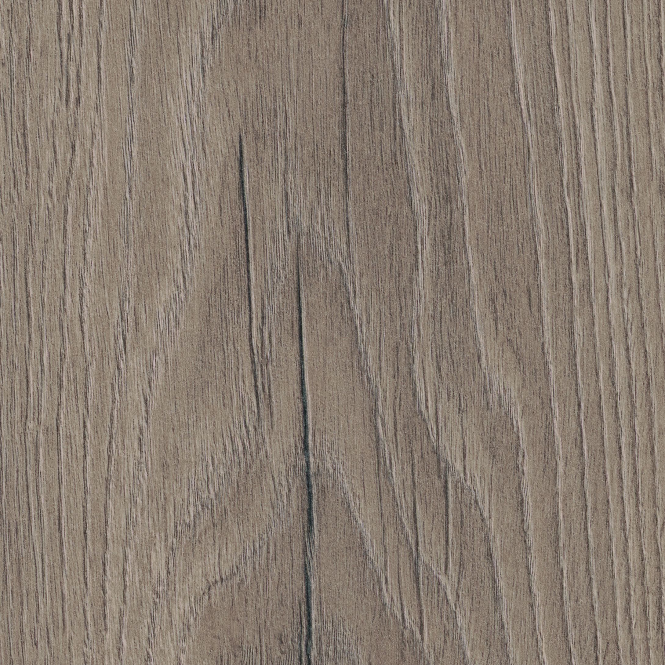 GoodHome Chesterfield Grey Natural Oak effect Synchronic Laminate Plank Sample
