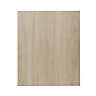 GoodHome Chia Light oak effect slab Highline Cabinet door (W)600mm (H)715mm (T)18mm