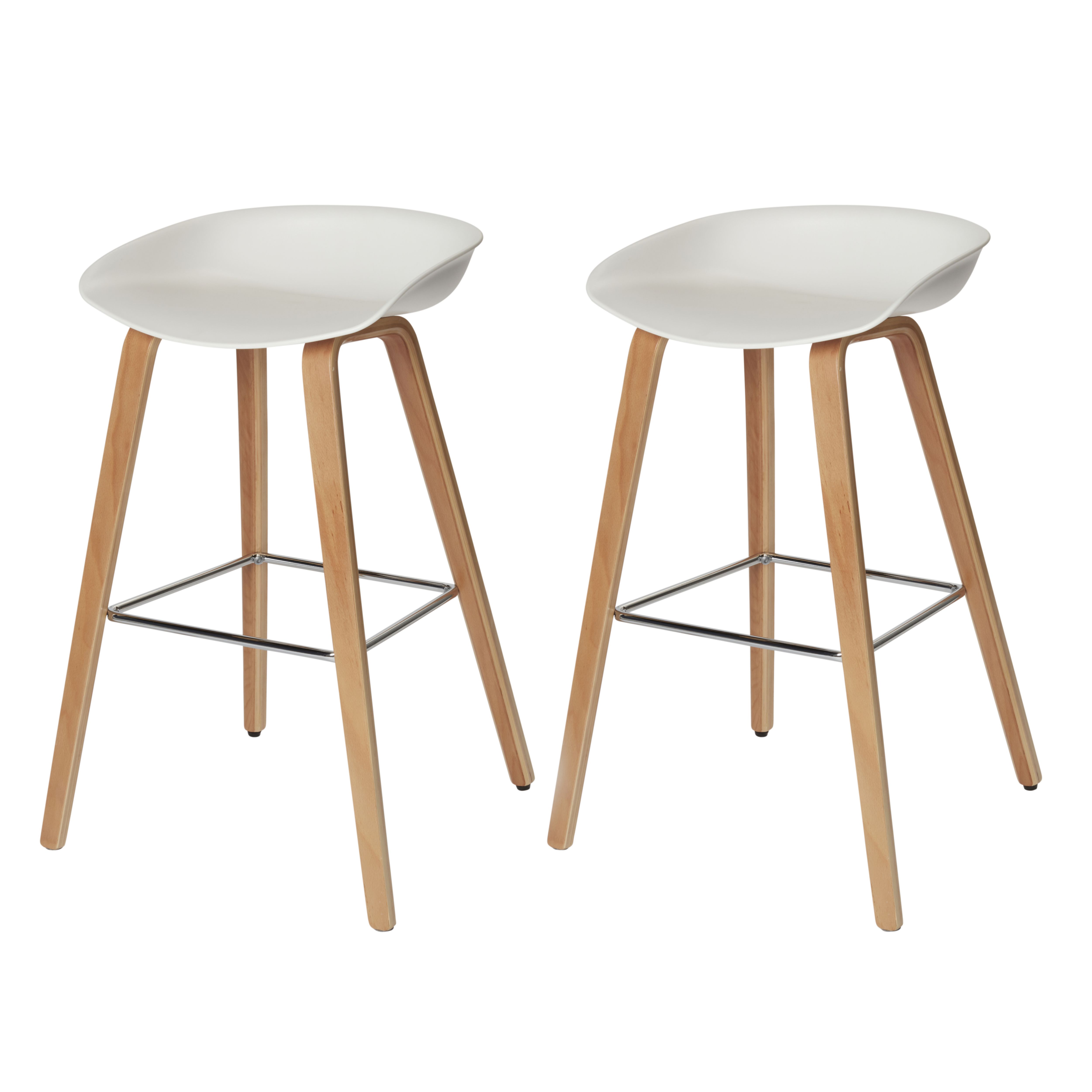 White deals stool bar