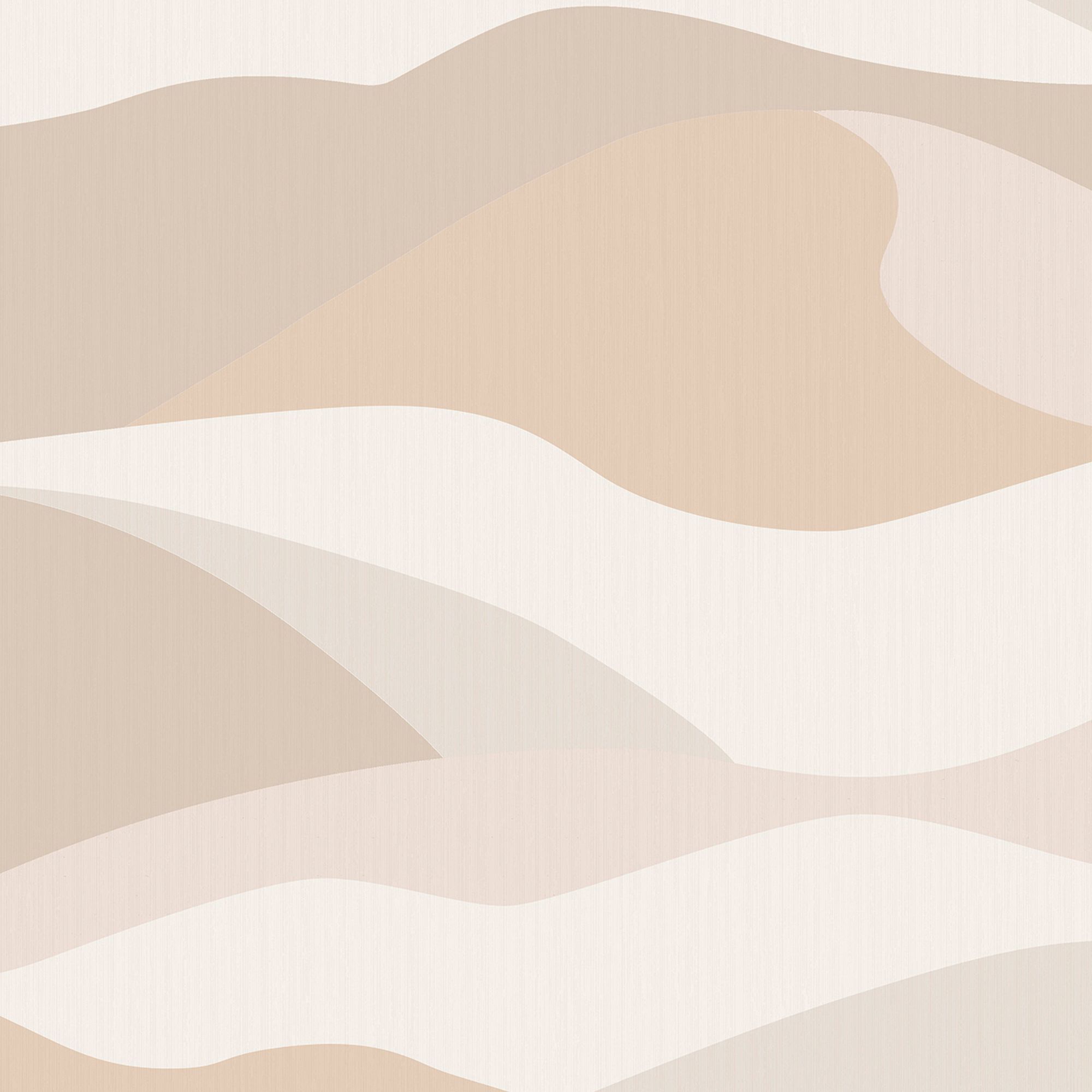 GoodHome Choussy Beige Abstract Embossed Wallpaper