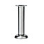 GoodHome Cicely 165mm Silver effect Modern Cabinet legs, Pack of 4