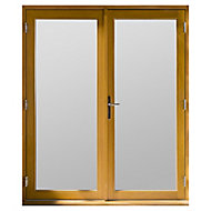 GoodHome Clear Double glazed Hardwood Reversible Patio door & frame, (H)2094mm (W)1794mm