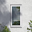 GoodHome Clear Double glazed White Right-handed Window, (H)1195mm (W)625mm