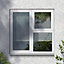 GoodHome Clear Double glazed White uPVC Left-handed Top hung Window, (H)965mm (W)1190mm