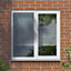 GoodHome Clear Double glazed White uPVC Right-handed Window, (H)1190mm (W)1190mm