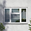 GoodHome Clear Double glazed White uPVC Top hung Window, (H)1040mm (W)1770mm