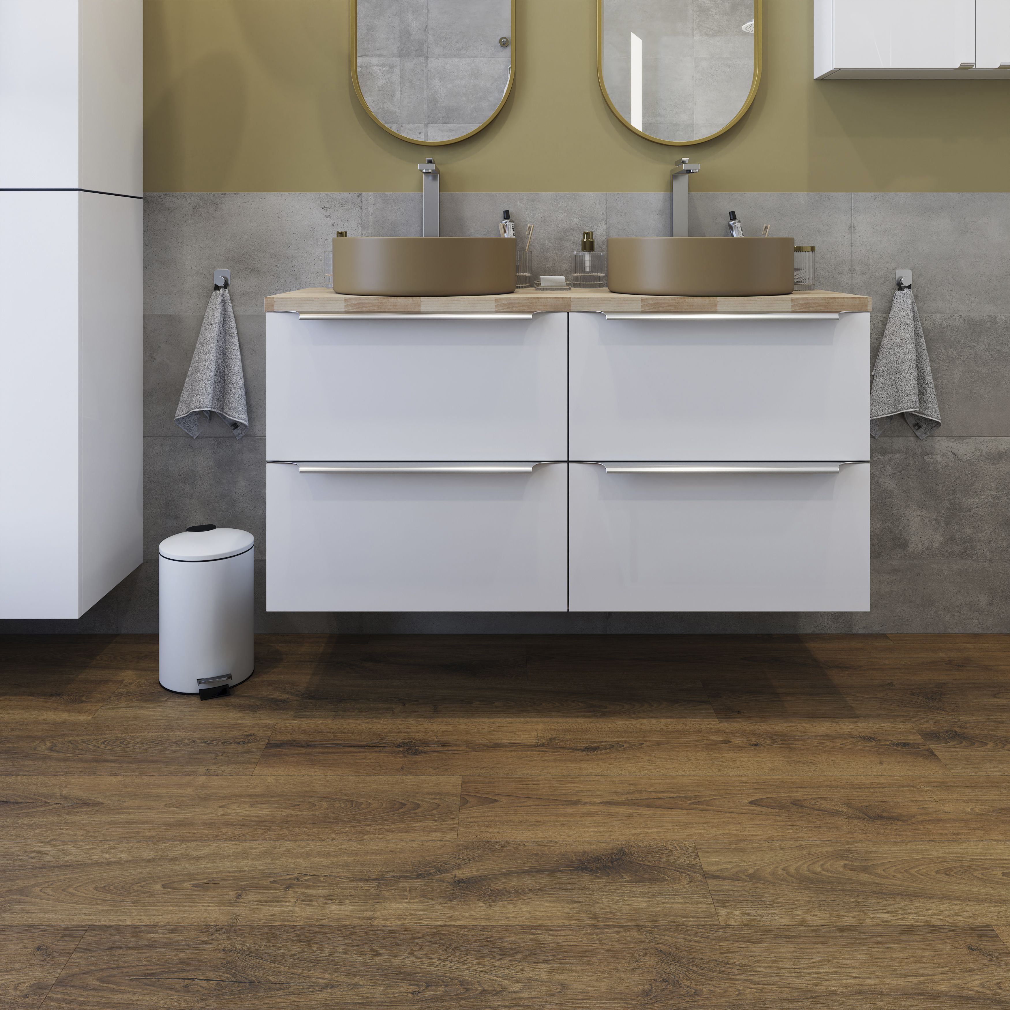 GoodHome Cleobury Honey Oak effect Laminate Flooring, 1.69m²