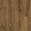GoodHome Cleobury Honey Structured Oak effect Laminate flooring Sample