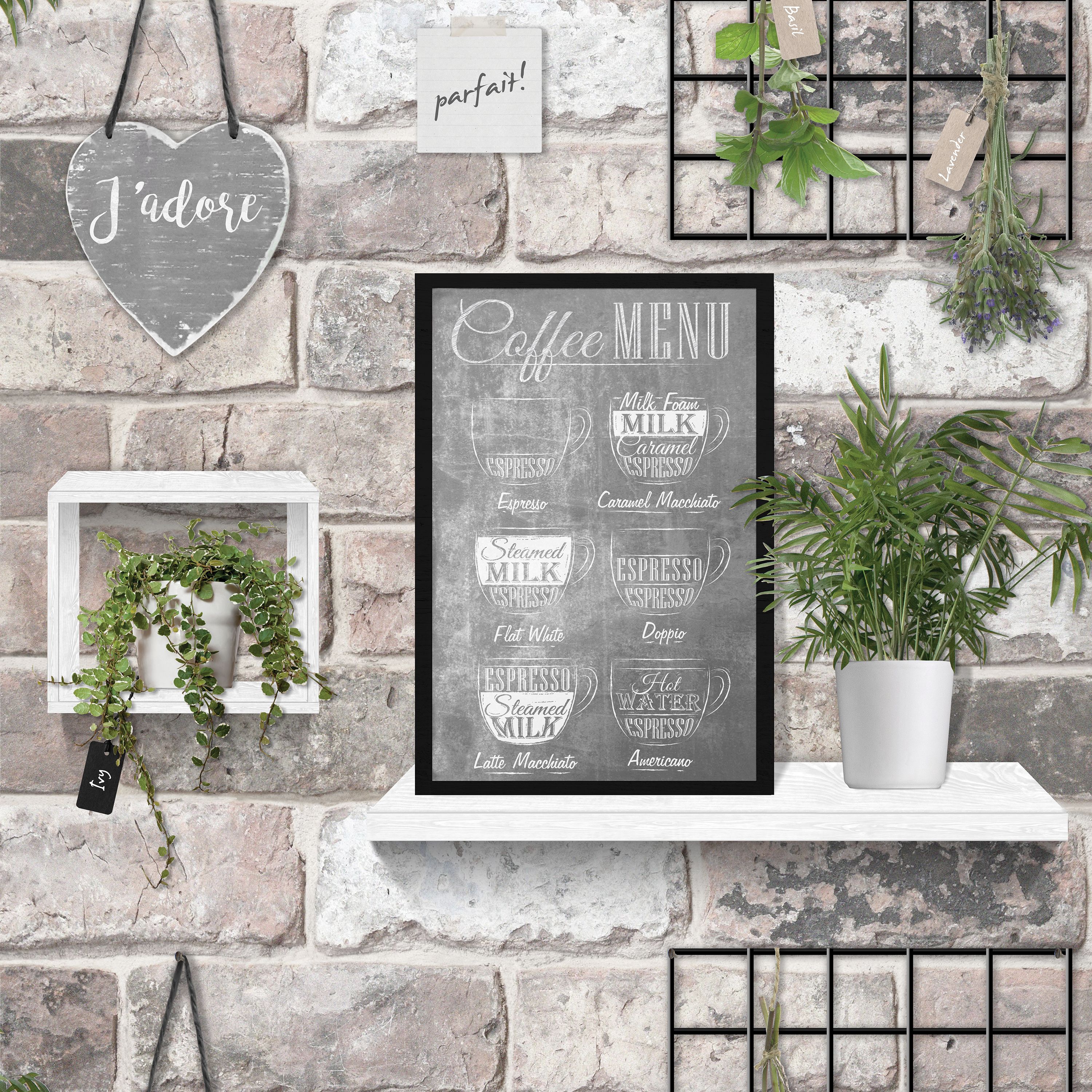 GoodHome Cloris Multicolour Wall hangings Textured Wallpaper