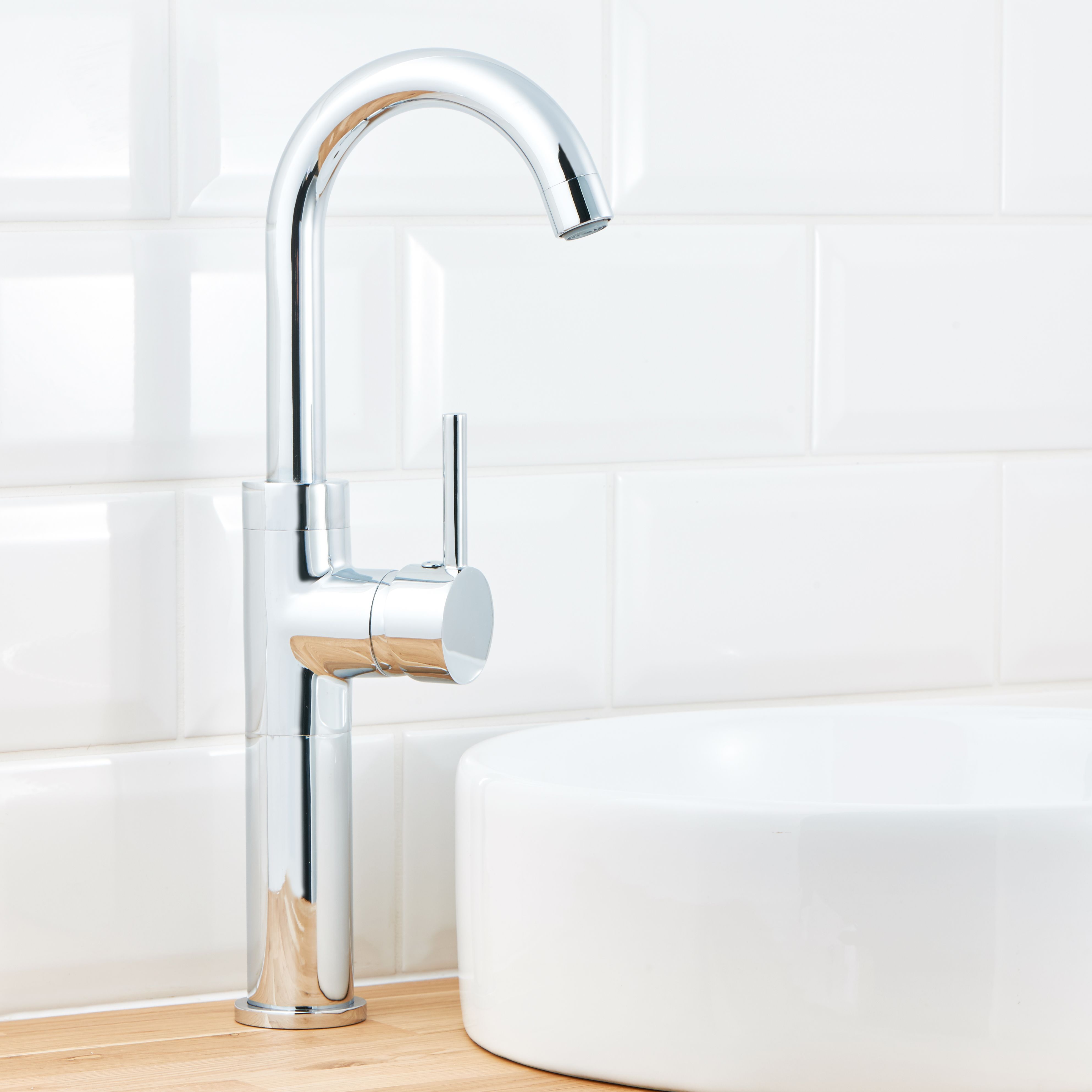 GoodHome Coggia Tall Basin Mono mixer Tap