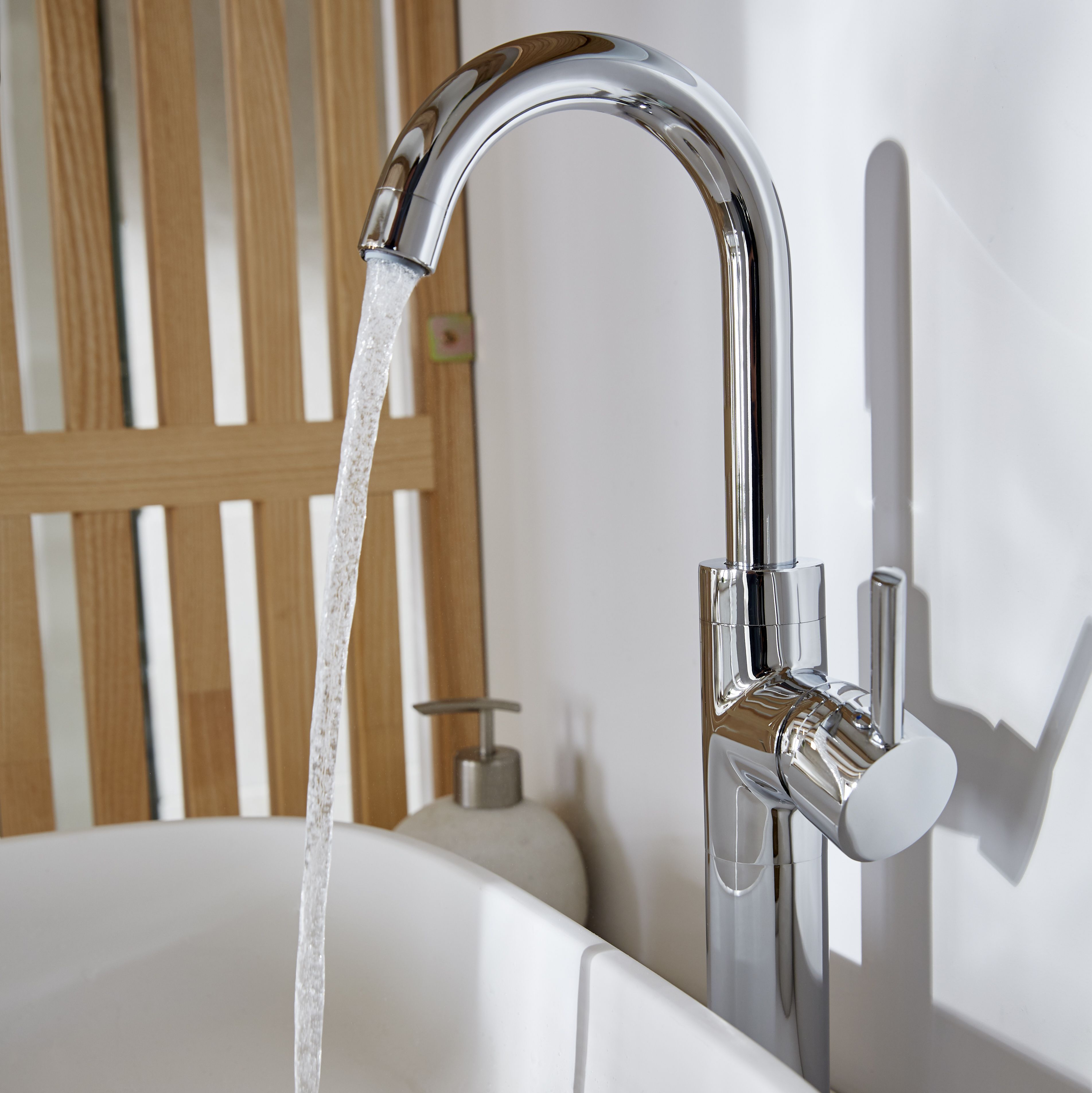 GoodHome Coggia Tall Basin Mono mixer Tap