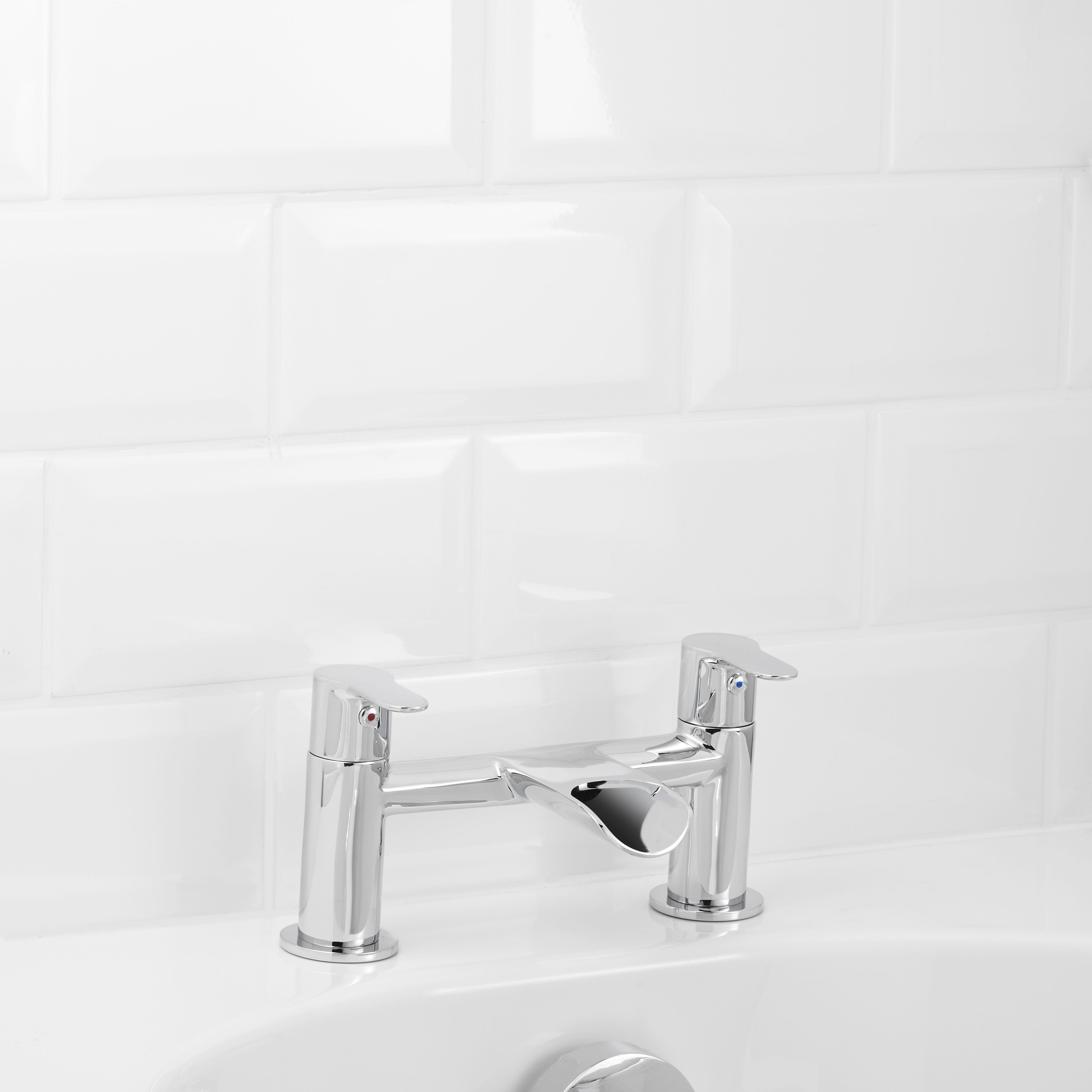 GoodHome Colina Manual Bath Filler Tap