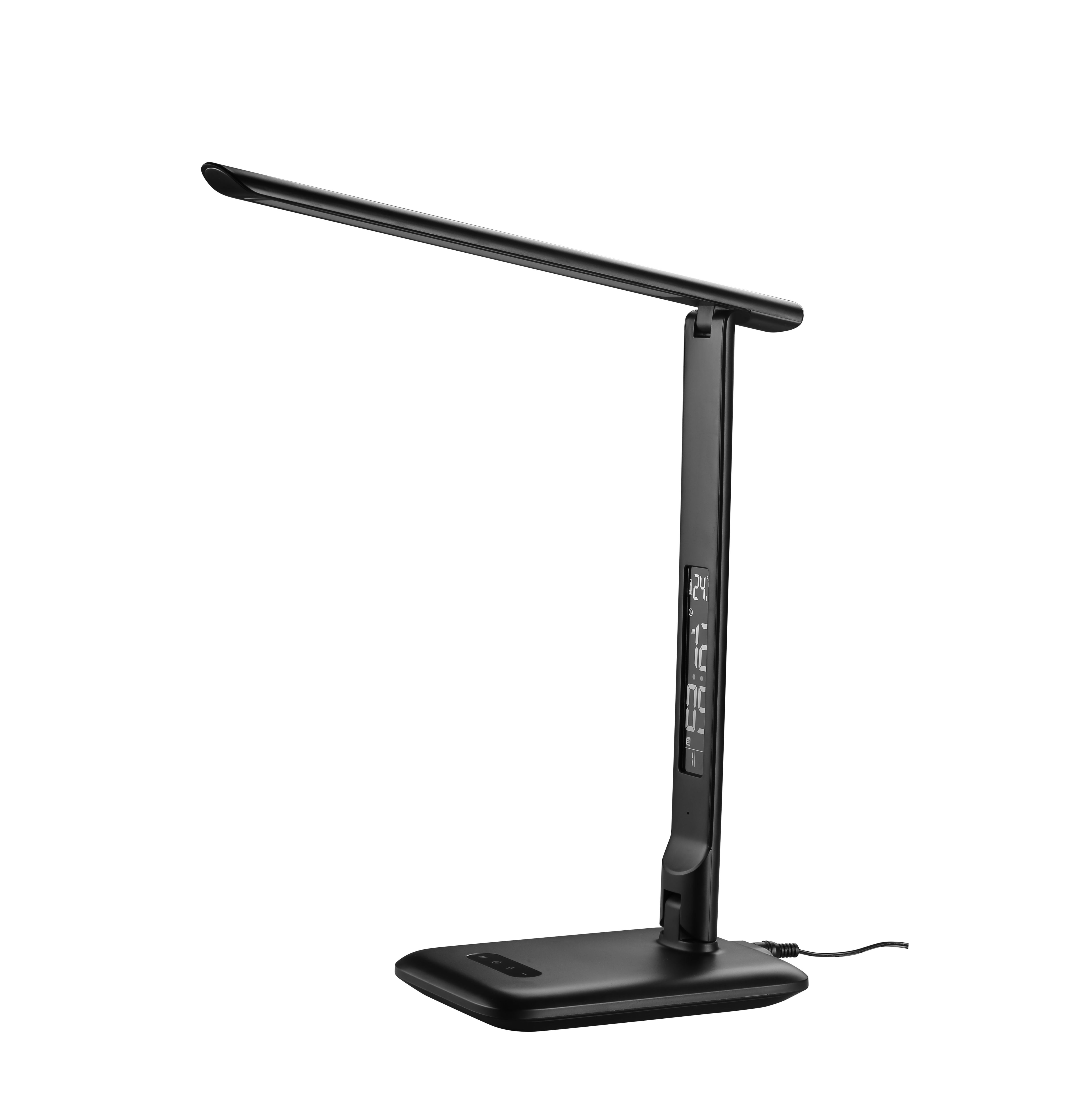 GoodHome Conjola Matt Black Desk lamp
