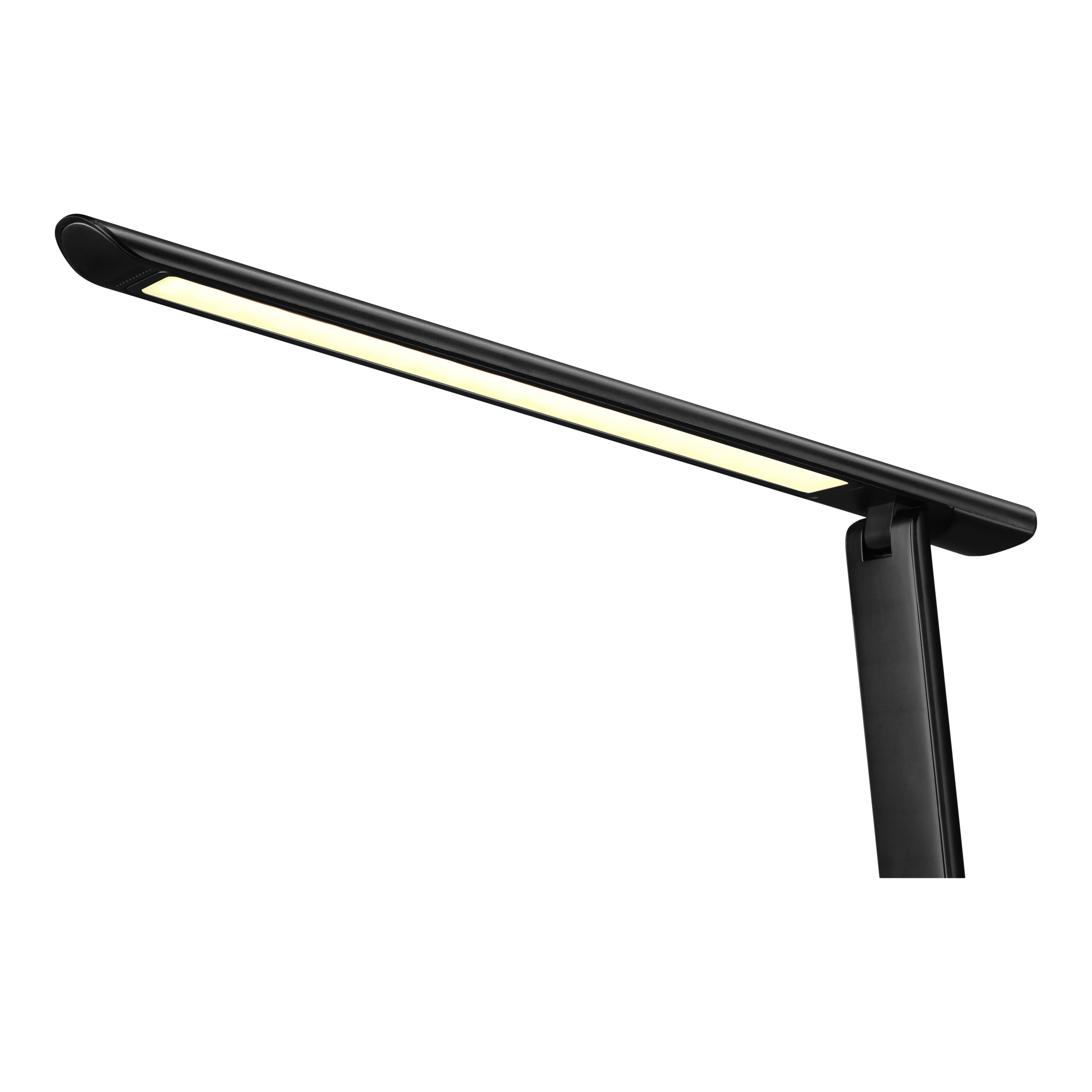 GoodHome Conjola Matt Black Desk lamp