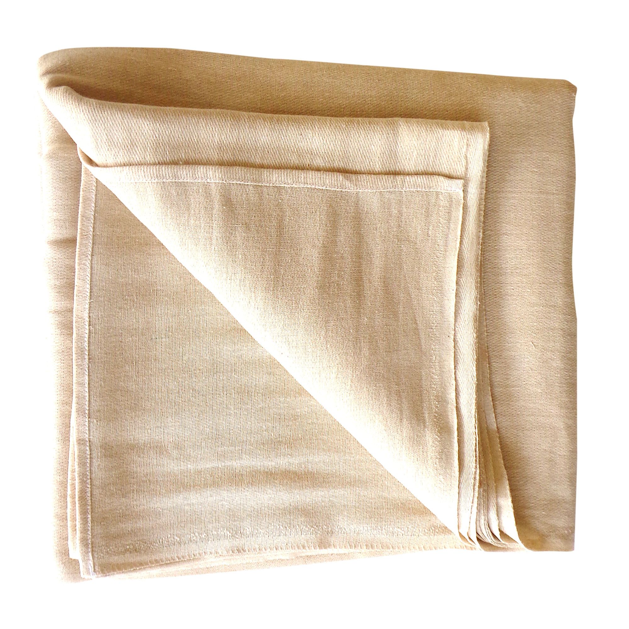 GoodHome Cotton Surface cover, (L)3.67m, (W)2.74m