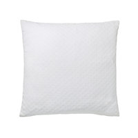 GoodHome Cristal White Geometric Indoor Cushion (L)45cm x (W)45cm