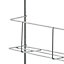GoodHome Datil 4 tier Anthracite Non-magnetic Steel Shelving