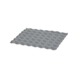 GoodHome Datil Anthracite Sink mat, (W)301mm