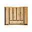 GoodHome Datil Bamboo & medium-density fibreboard (MDF) Adjustable Cutlery tray, (H)600mm (W)2900mm