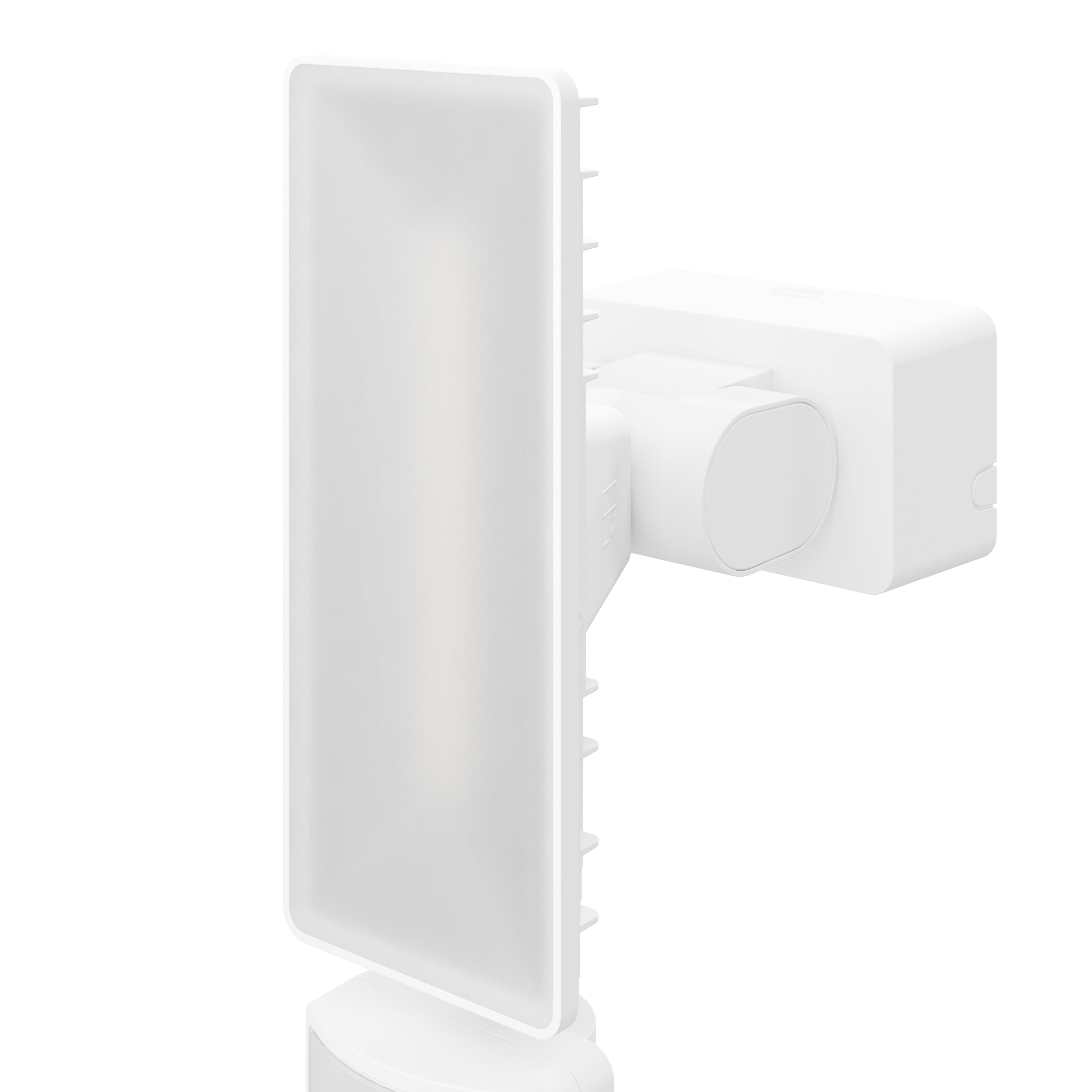GoodHome Davern AWL1021-IW White Mains-powered Cool white Outdoor LED PIR Floodlight 2000lm