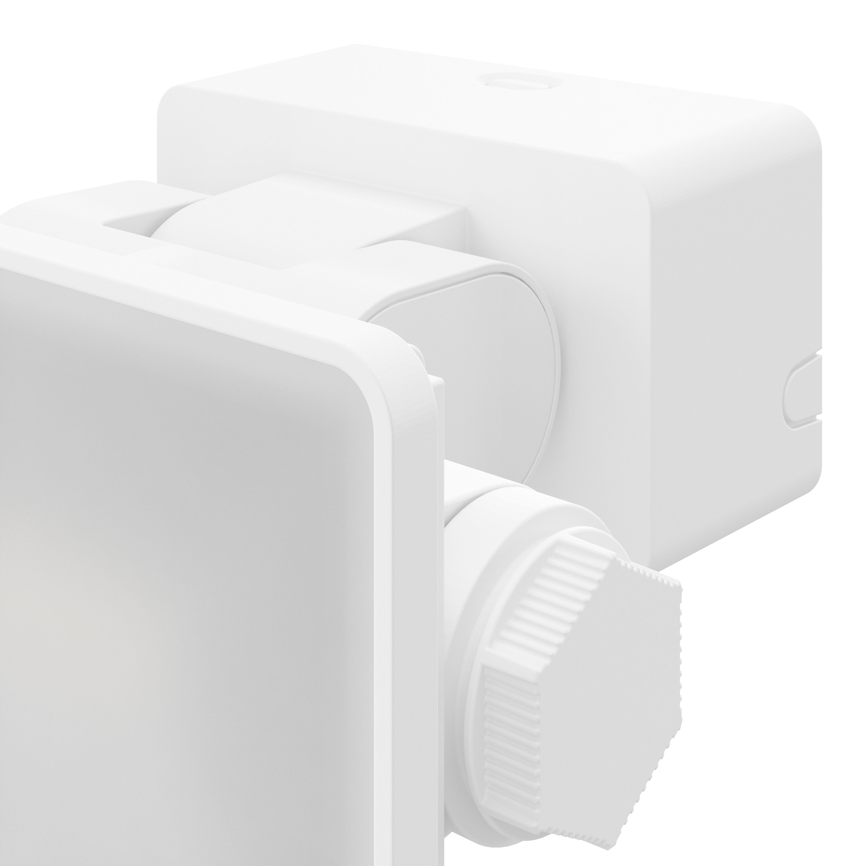 GoodHome Davern AWL1021-IW White Mains-powered Cool white Outdoor LED PIR Floodlight 2000lm